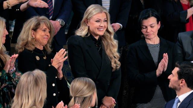 Erika Kirk honored by Trump during State of the Union