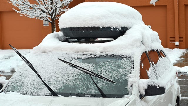 Driving with snow on top of your car is illegal in several states across the US