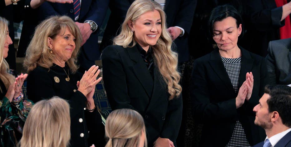 Erika Kirk honored by Trump during State of the Union | LiveNOW from FOX