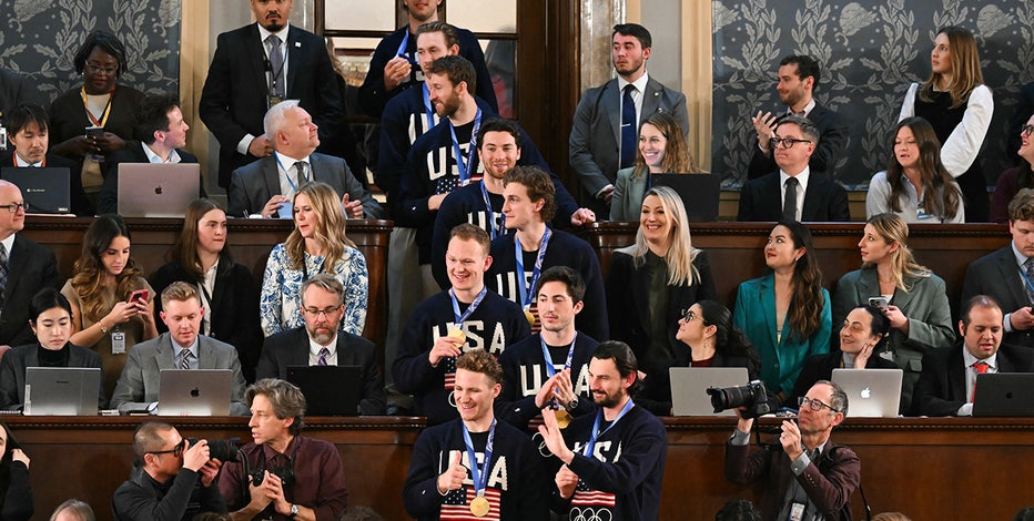US men's hockey team honored at State of the Union