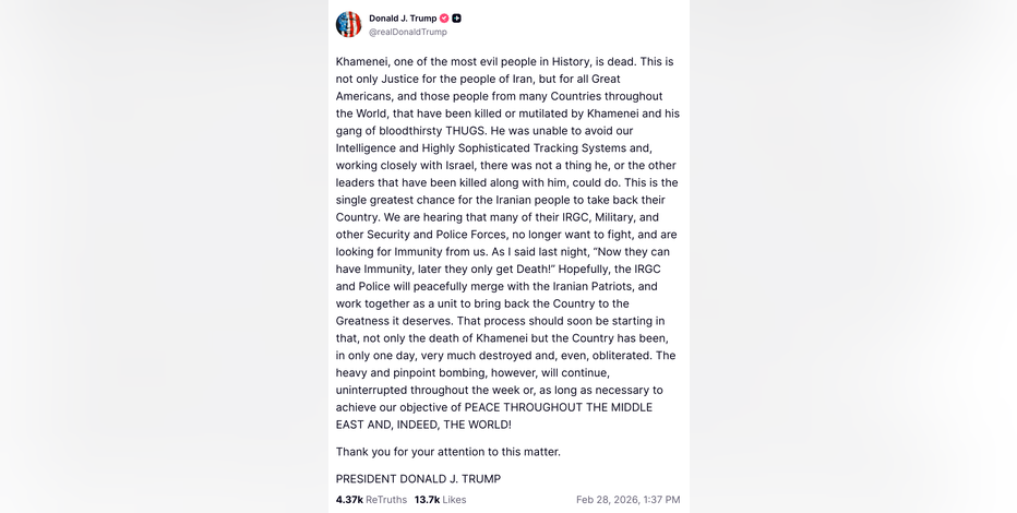 Live updates: US strikes Iran amid nuclear program tensions