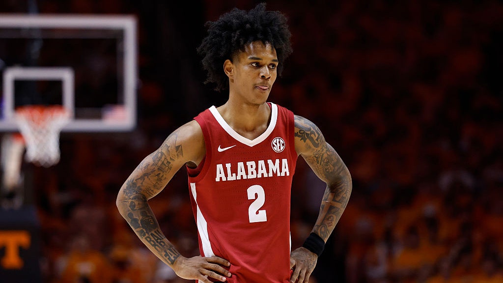 Alabama basketball star Aden Holloway arrested on marijuana charge days before NCAA Tourney
