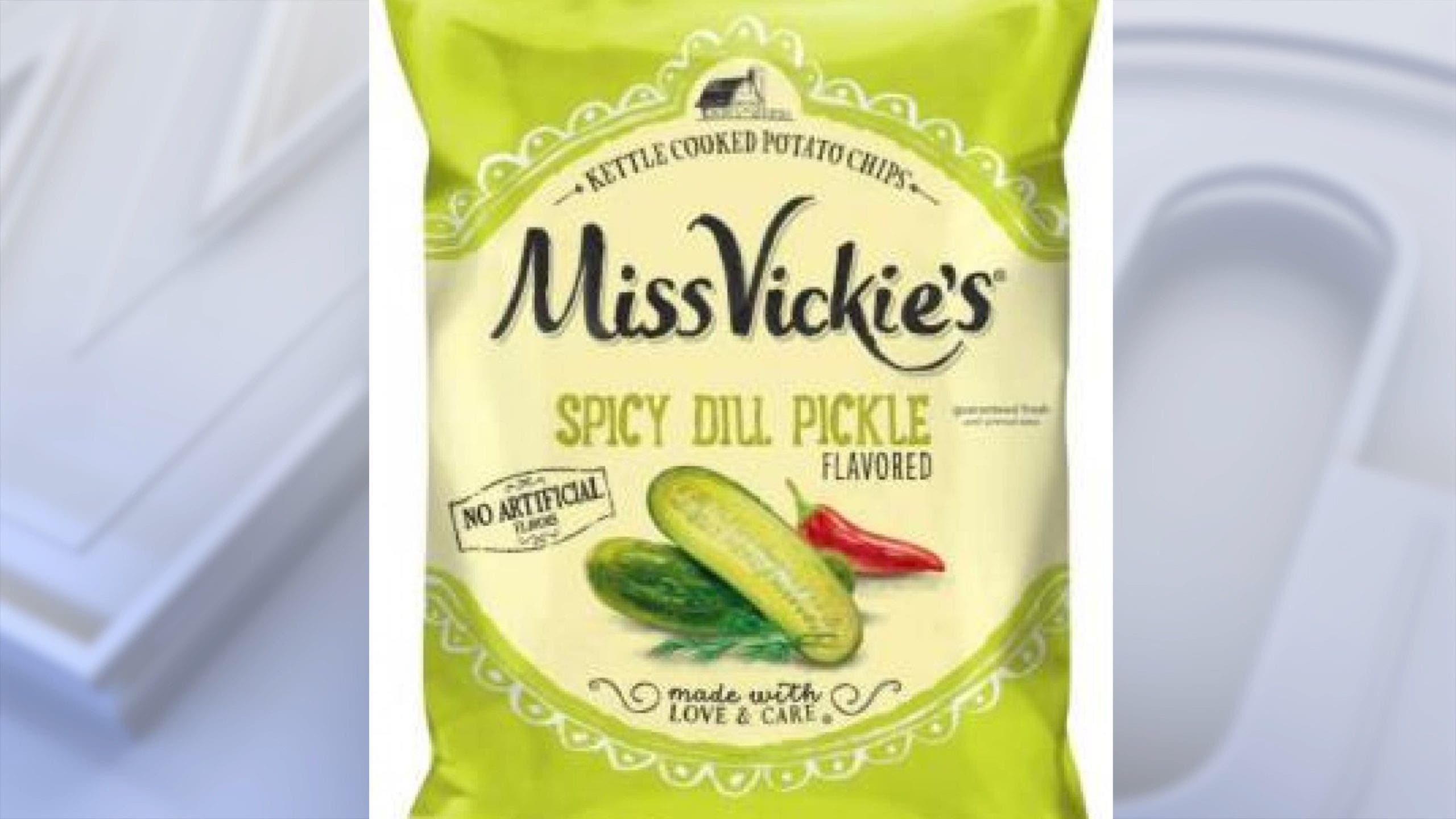 Frito-Lay Miss Vickie’s Spicy Dill Pickle Potato Chips recalled