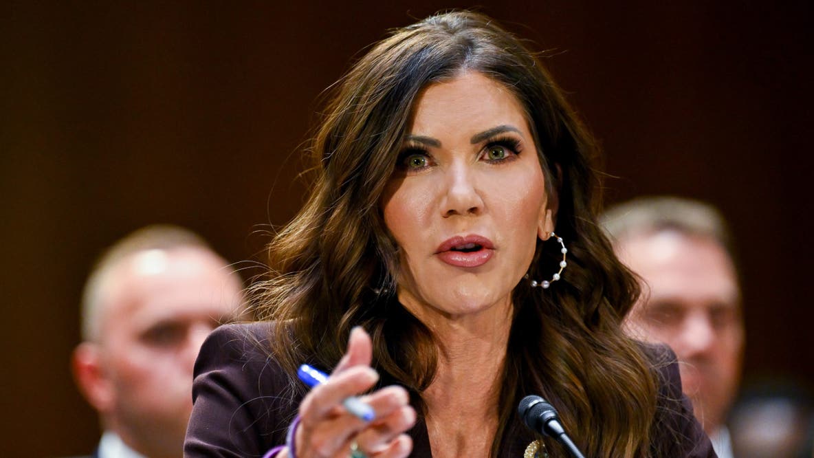 Report: Dems say Noem spent thousands of taxpayer money on horse, hair and makeup in Mount Rushmore ad