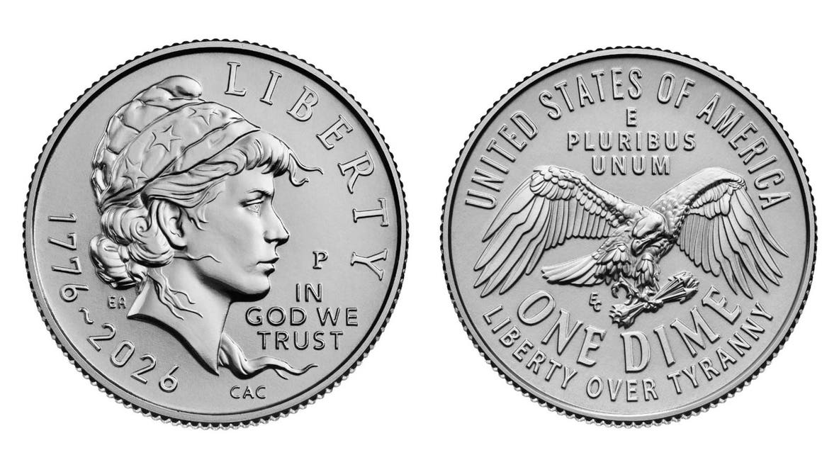 Dimes get new look in 2026 for America 250