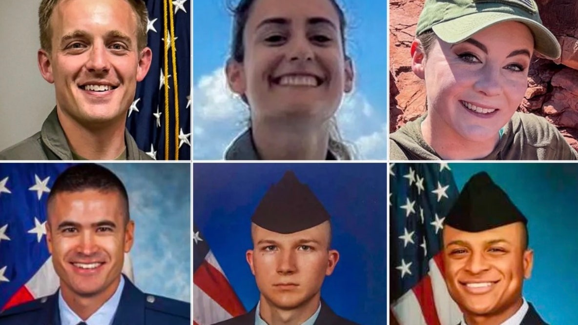 Pentagon IDs 6 Air Force members killed in refueling plane crash
