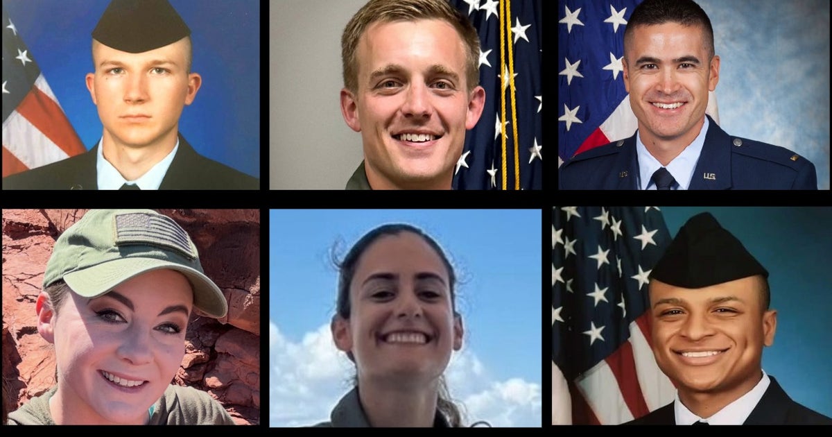 President Trump attends dignified transfer for 6 U.S. Airmen killed in refueling plane crash