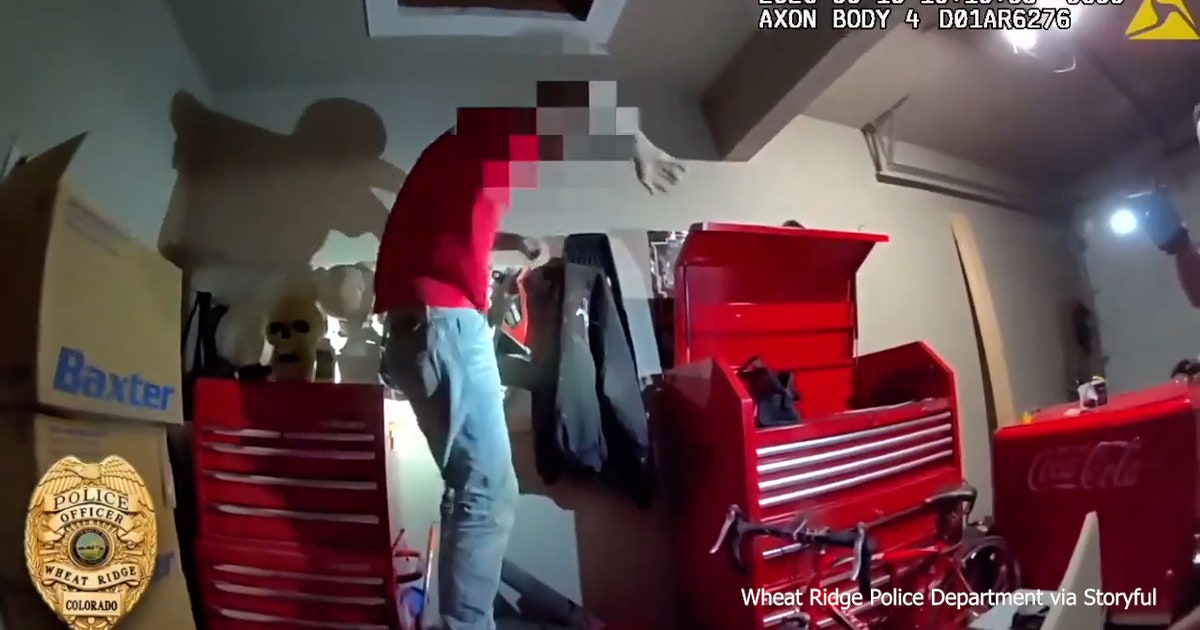 Watch: Colorado fugitive found asleep in attic after police deploy drone