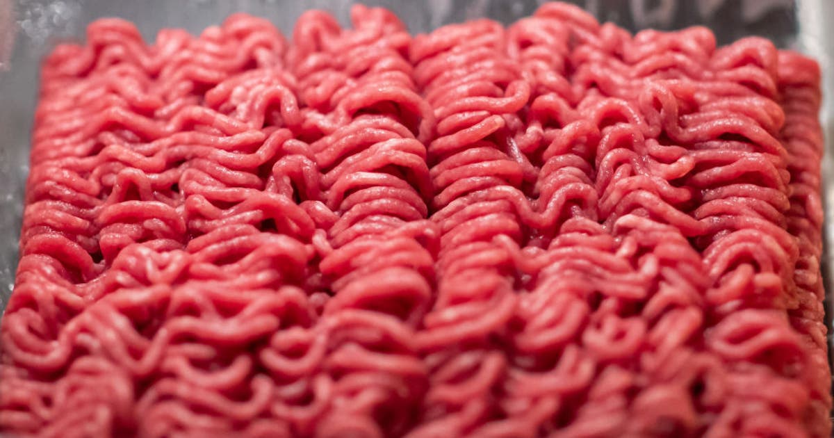 USDA issues alert for ground beef over possible metal contamination