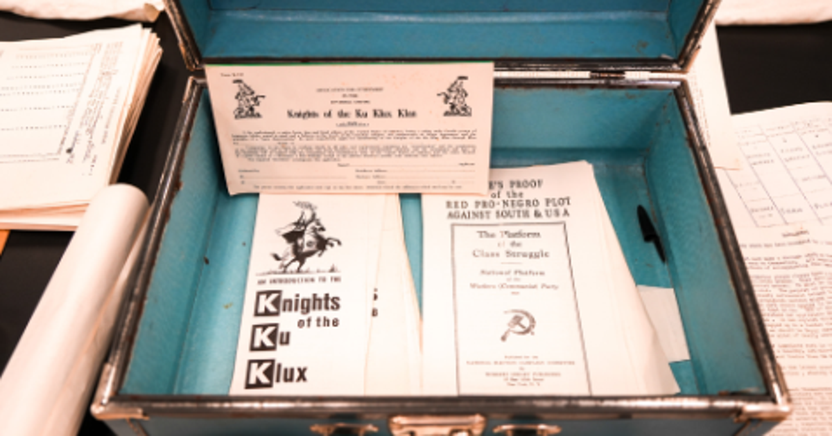 Mississippi transfers newly discovered 1960s KKK materials to state archives