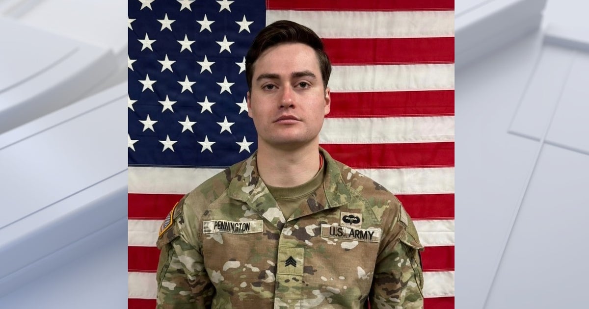 Seventh fallen US soldier identified as Sgt. Benjamin Pennington, 26, of Kentucky