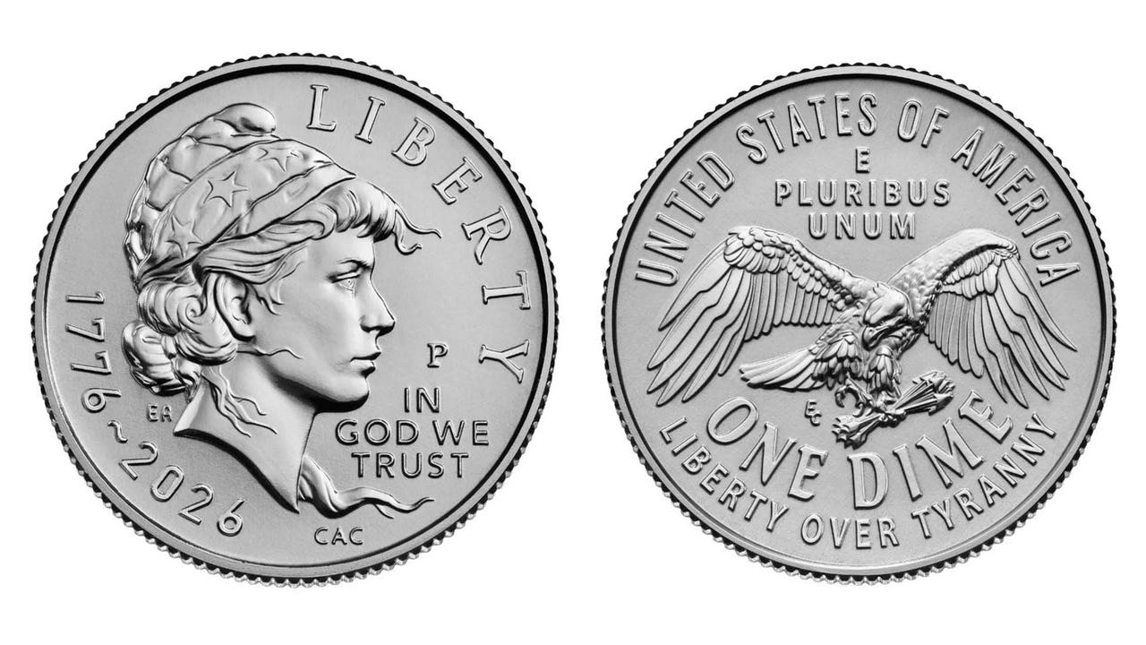 America 250: New dimes in 2026 will have commemorative design
