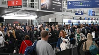 Travelers enduring hours-long delays at airports amid partial government shutdown