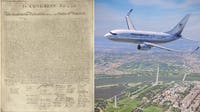 'Freedom Plane' takes off with founding-era documents for historic multi-city tour