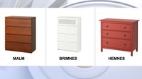 IKEA dressers and chest recall: How to get a cash refund