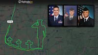 See it: Special flight path salutes 3 Ohio service members killed in Iran war