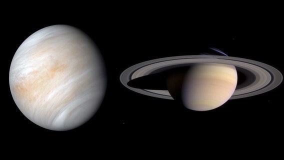 Look up Sunday after sunset as Venus and Saturn meet in evening twilight