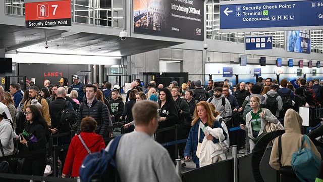 Travelers enduring hours-long delays at airports amid partial government shutdown