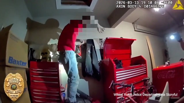 Watch: Colorado fugitive found asleep in attic after police deploy drone