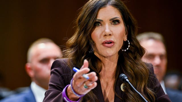 Report: Dems say Noem spent thousands of taxpayer money on horse, hair and makeup in Mount Rushmore ad