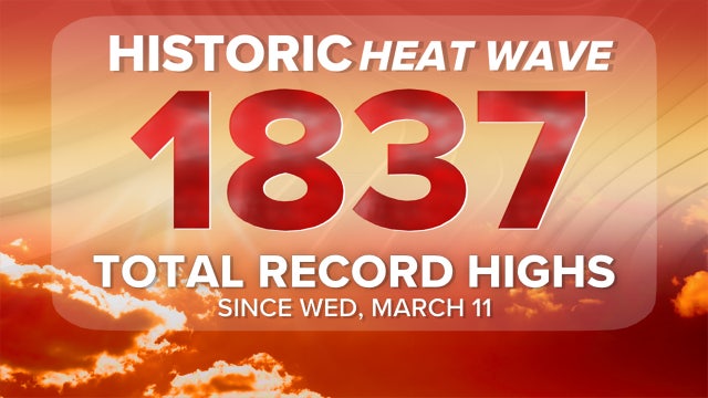Historic heat wave expands into central US after weeks of record heat in the Southwest