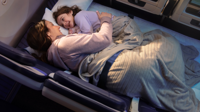 This airline will soon let economy flyers turn a row into a couch