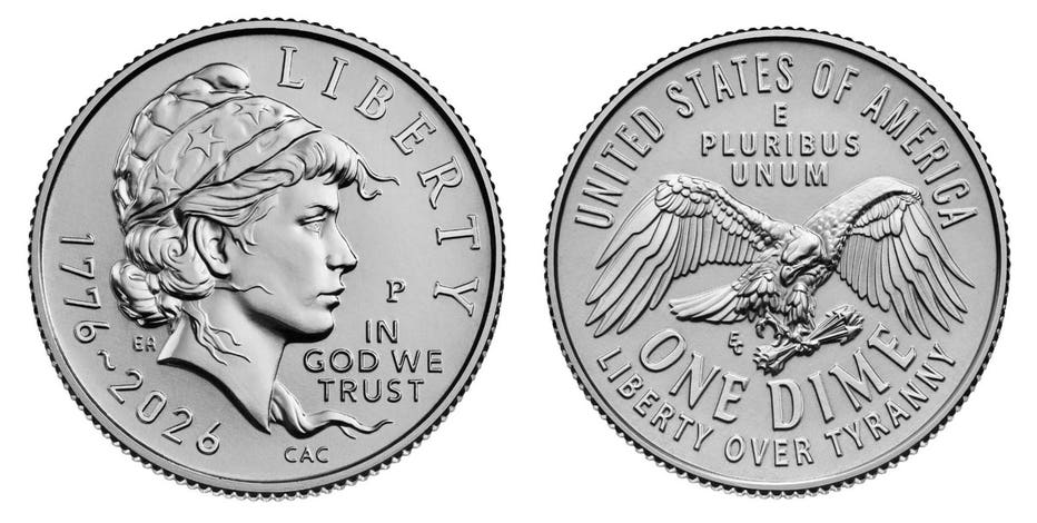 ✴️アメリカ 自由の女神 記念✴️ America 250: New dimes in 2026 will have commemorative design