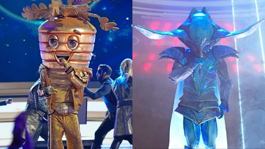 The Masked Singer' reveals Stingray, 14 Karat Carrot in double