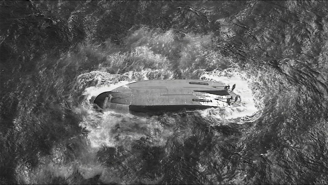 Coast Guard spots overturned vessel near where ship, 6 crew members went missing