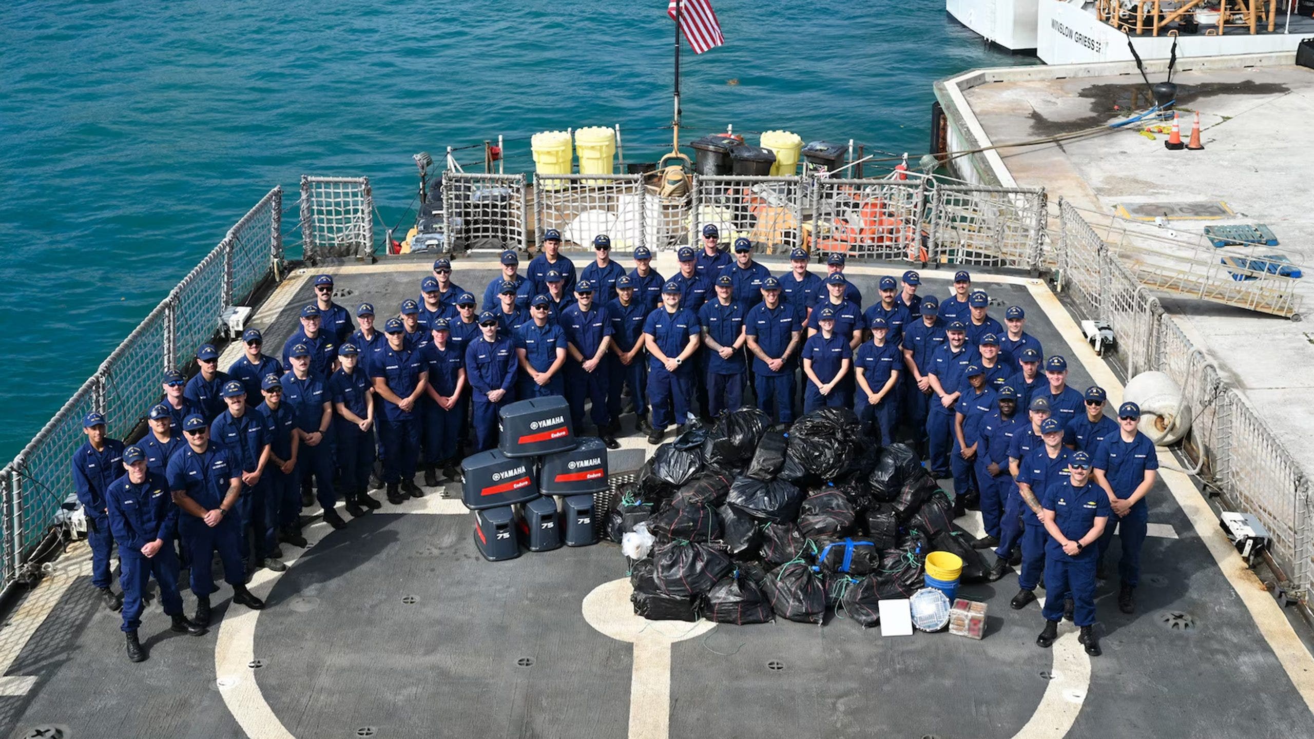 US Coast Guard: Nearly 4,000 pounds of cocaine seized in 2 operations