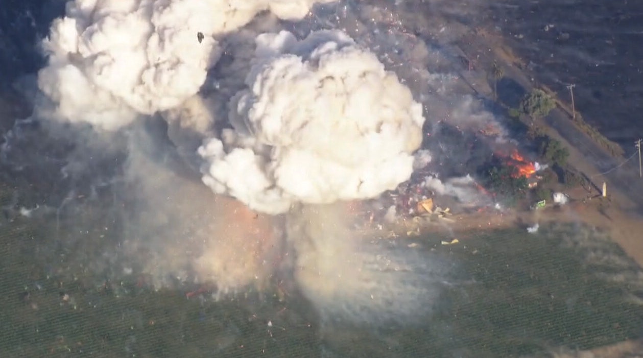 5 charged with murder in deadly California fireworks explosion, company owner arrested at Walt Disney World