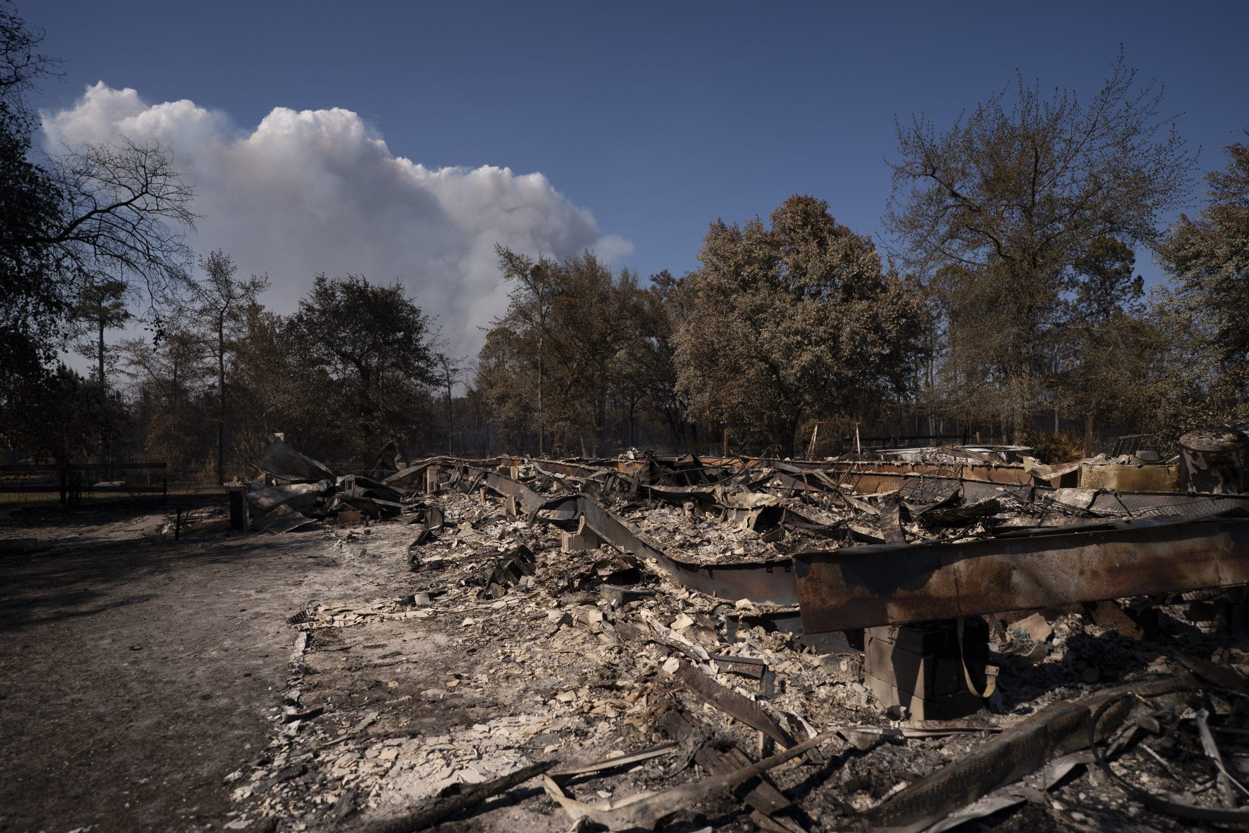 Wildfire in Georgia underscores climate change impact in Eastern US