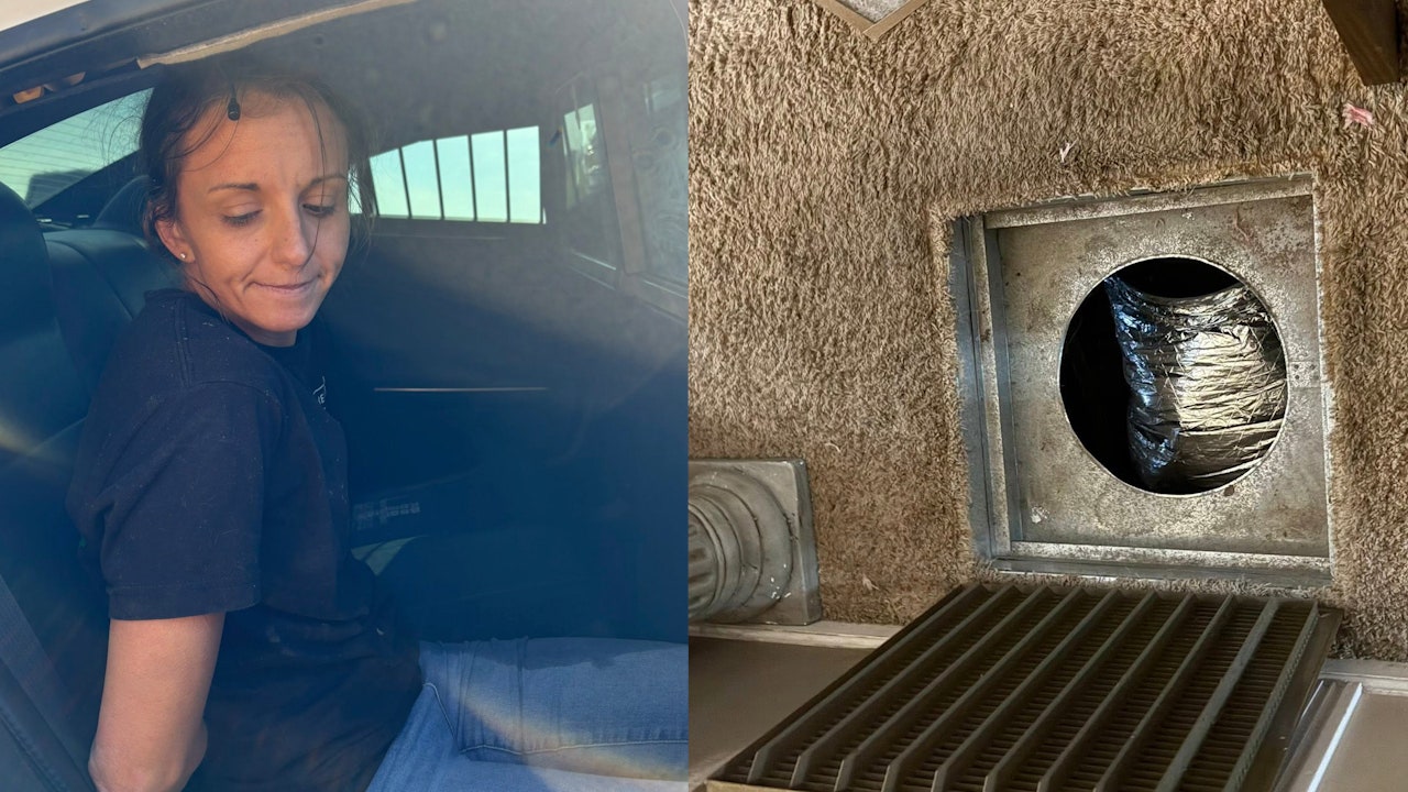 Two-year fugitive found hiding in air vent, taken into custody