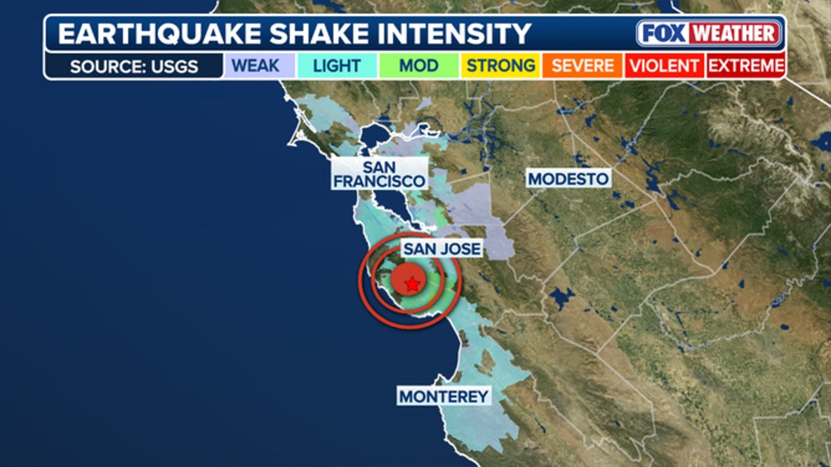 Powerful magnitude 4.6 earthquake rattles cities across central California