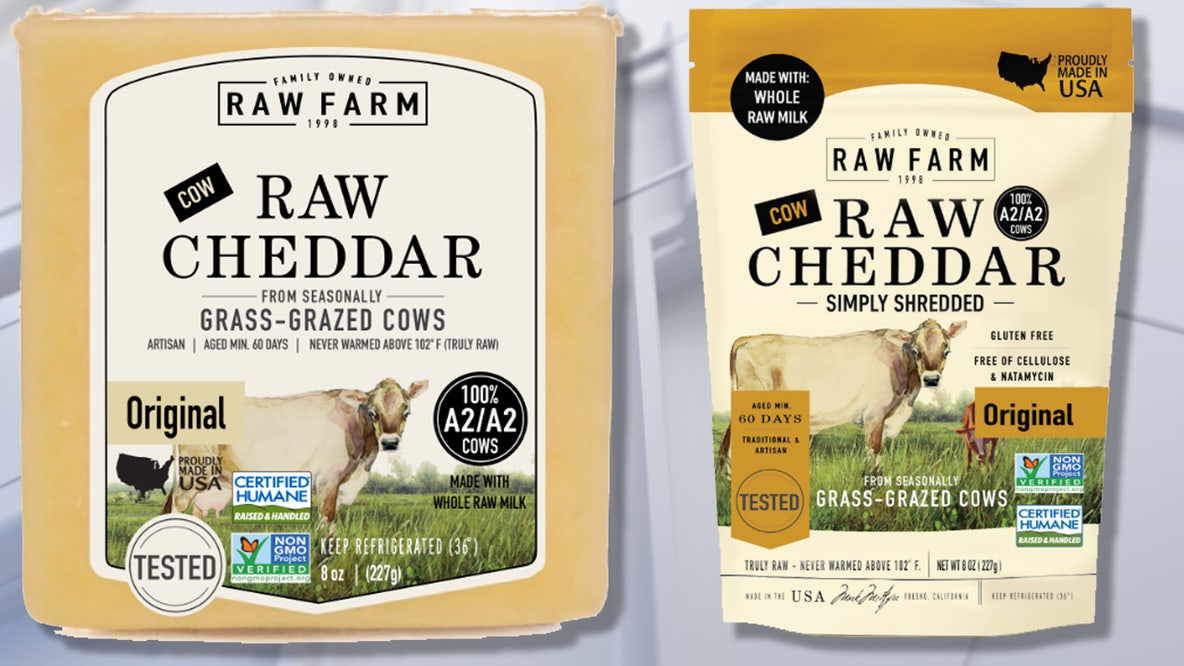 Check your fridge: FDA warns of E. coli risk linked to Raw Farm-brand cheddar cheese