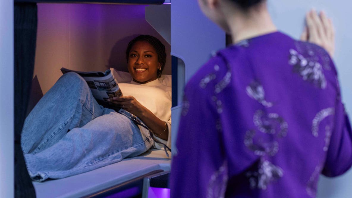 Airline unveils bunk beds for economy passengers on long flights