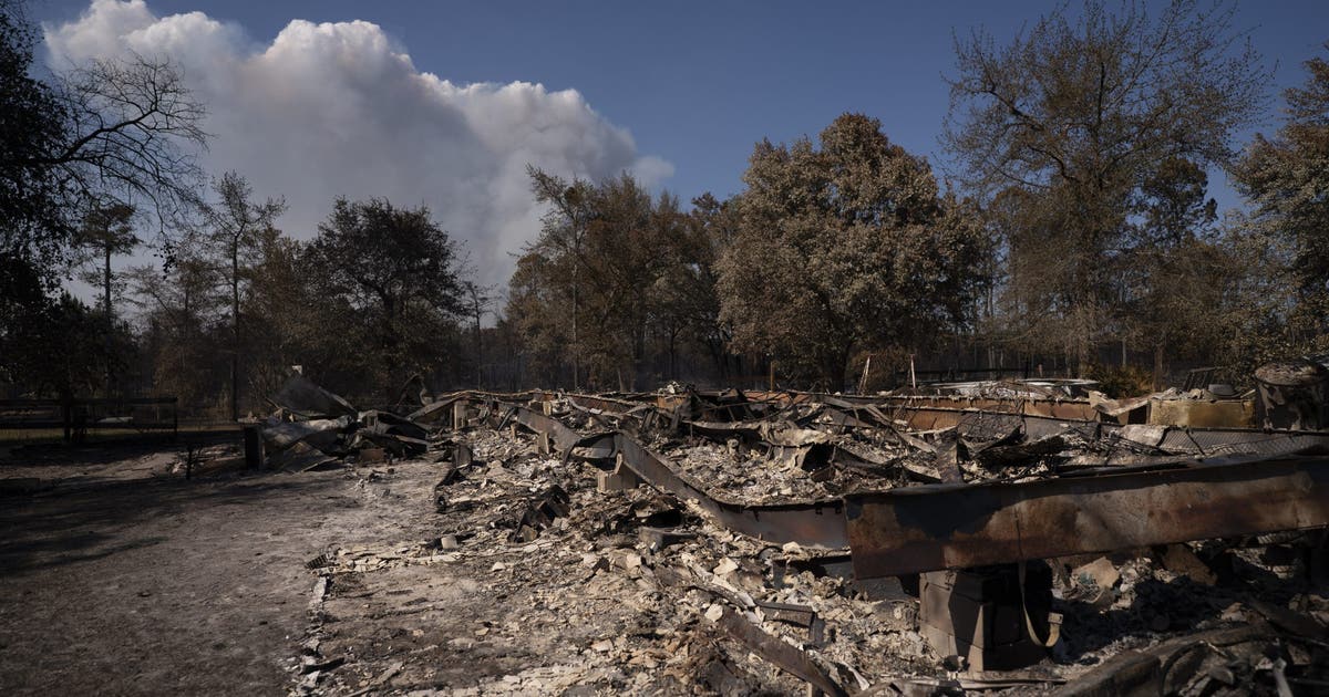 Wildfire in Georgia underscores climate change impact in Eastern US