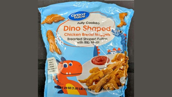 USDA issues health alert for ready-to-eat chicken nuggets sold at Walmart due to possible lead contamination
