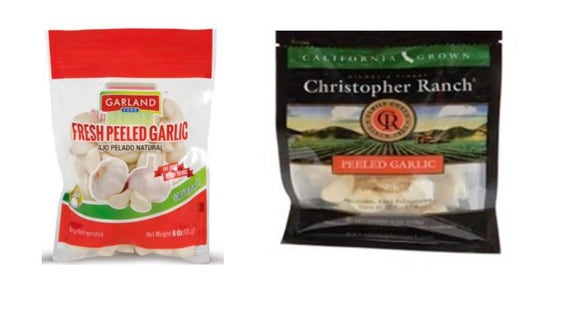 Garlic sold in three states recalled due to possible botulism contamination