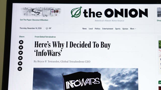 The Onion eyes Infowars again with Tim Heidecker at the helm