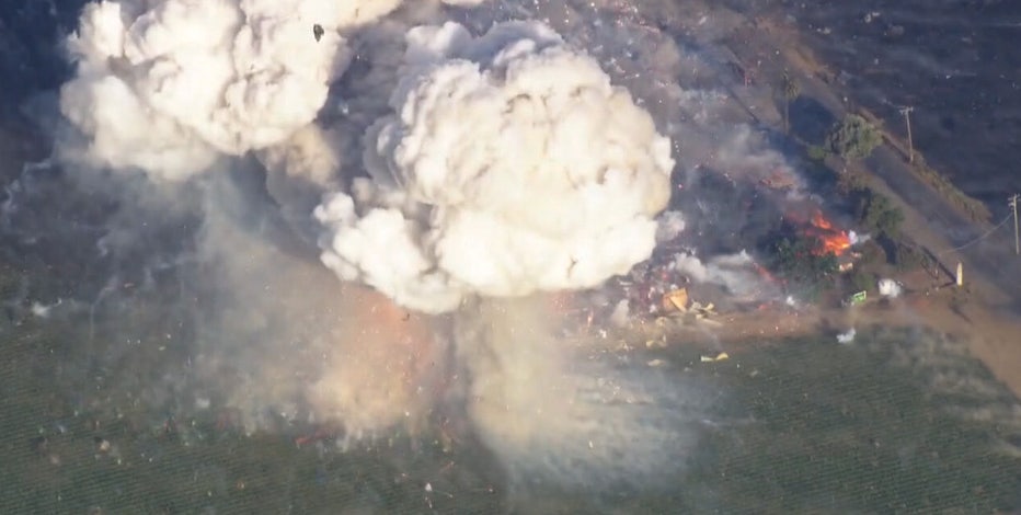 5 charged with murder in deadly California fireworks explosion, company owner arrested at Walt Disney World