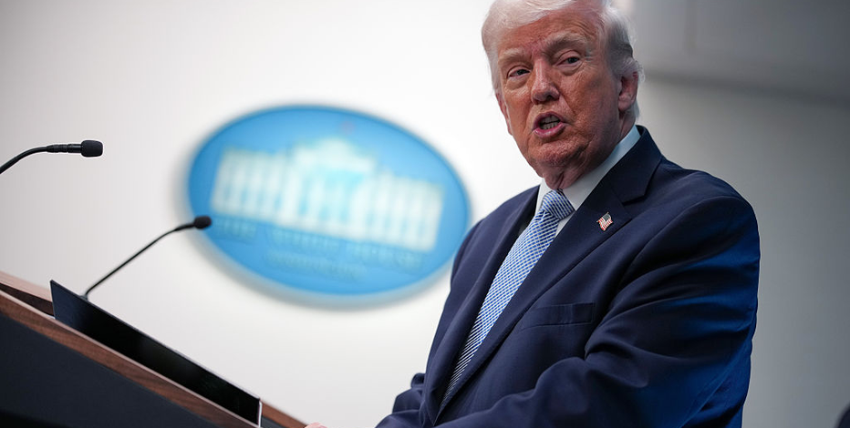 Watch live: Trump to hold news conference after rescue of US aviators shot down in Iran
