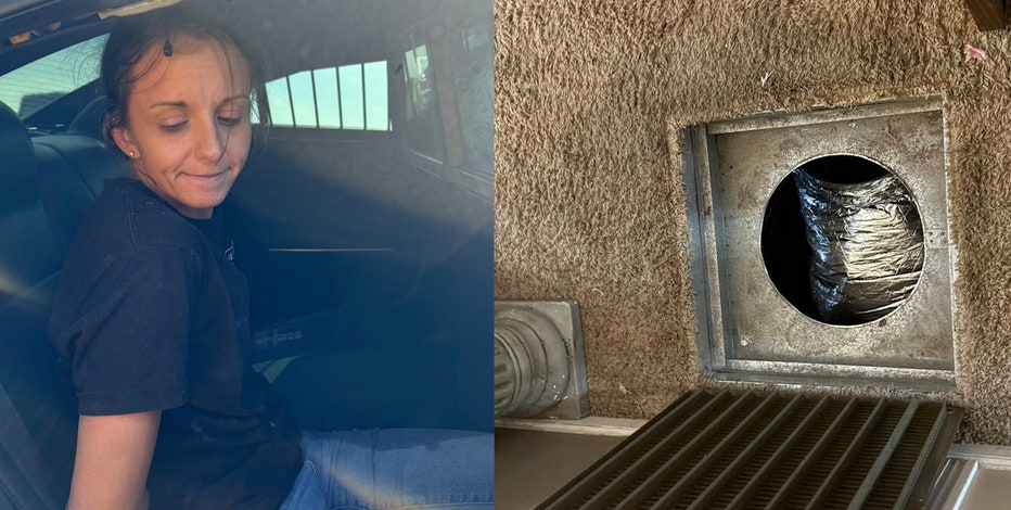 Two-year fugitive found hiding in air vent, taken into custody