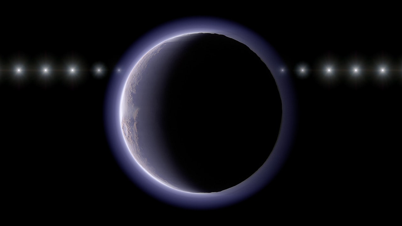Astronomers surprised by atmosphere around tiny world in the outer solar system