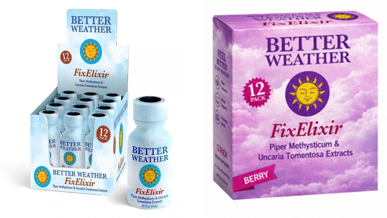 Recall: Hundreds of Better Weather Fix Elixir products contain kratom, FDA says