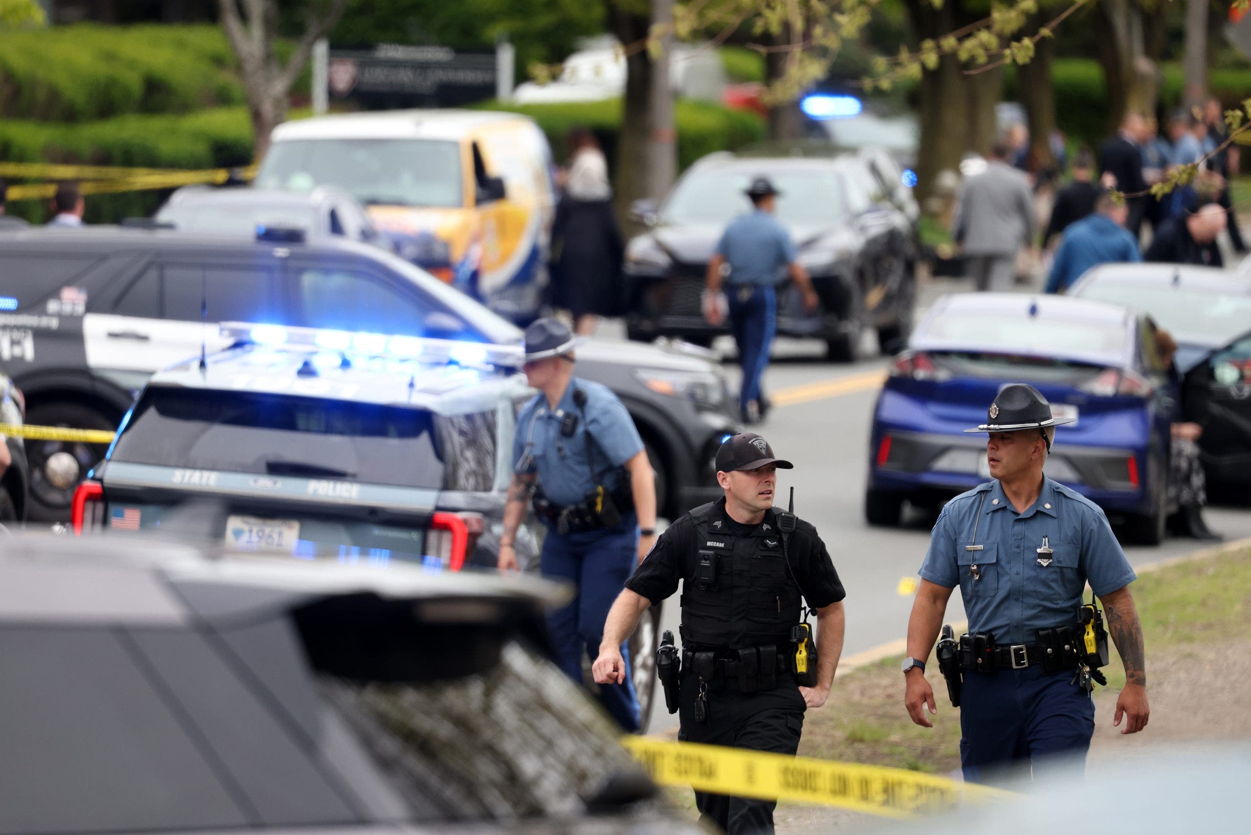 Cambridge police: Gunman terrorized motorists in shooting rampage that left two people injured