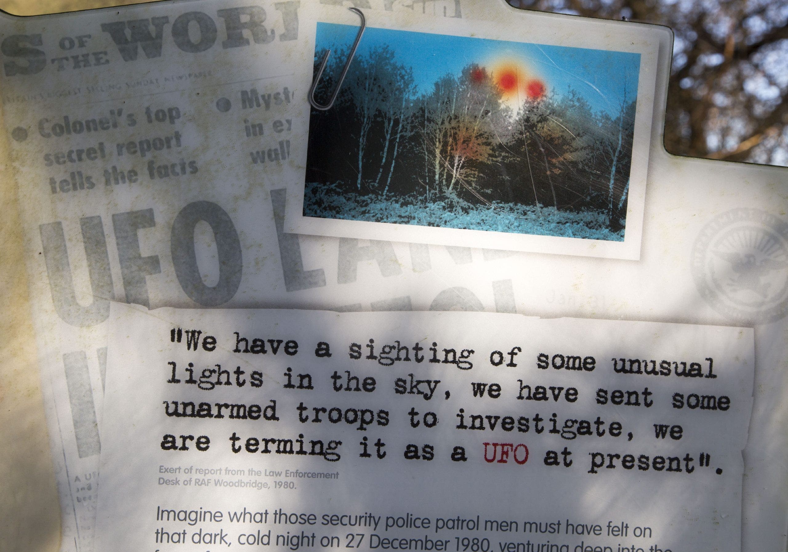 Trump teases release of “very interesting" UFO files