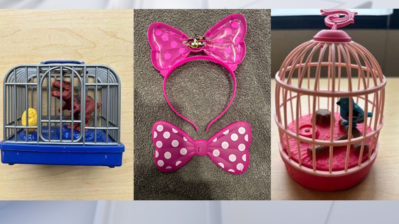 Over 80,000 toys and LED shot glasses recalled due to battery hazards