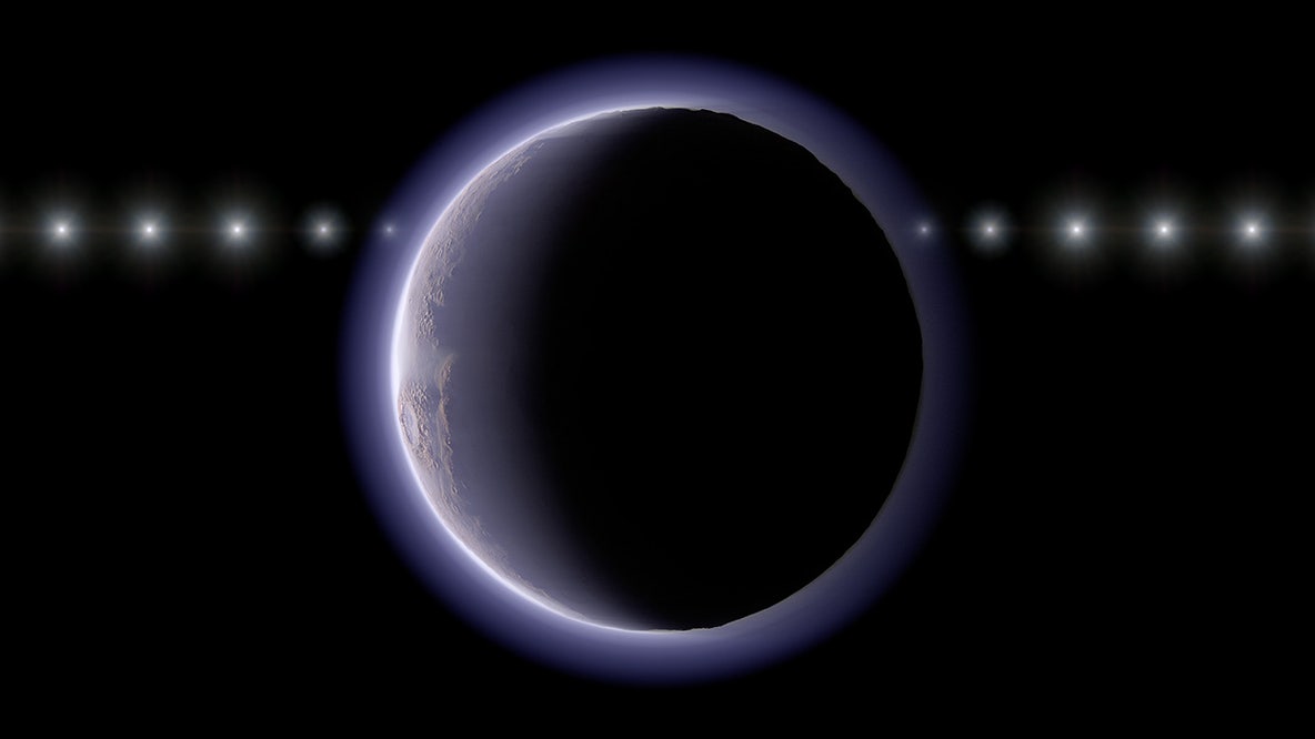 Astronomers surprised by atmosphere around tiny world in the outer solar system