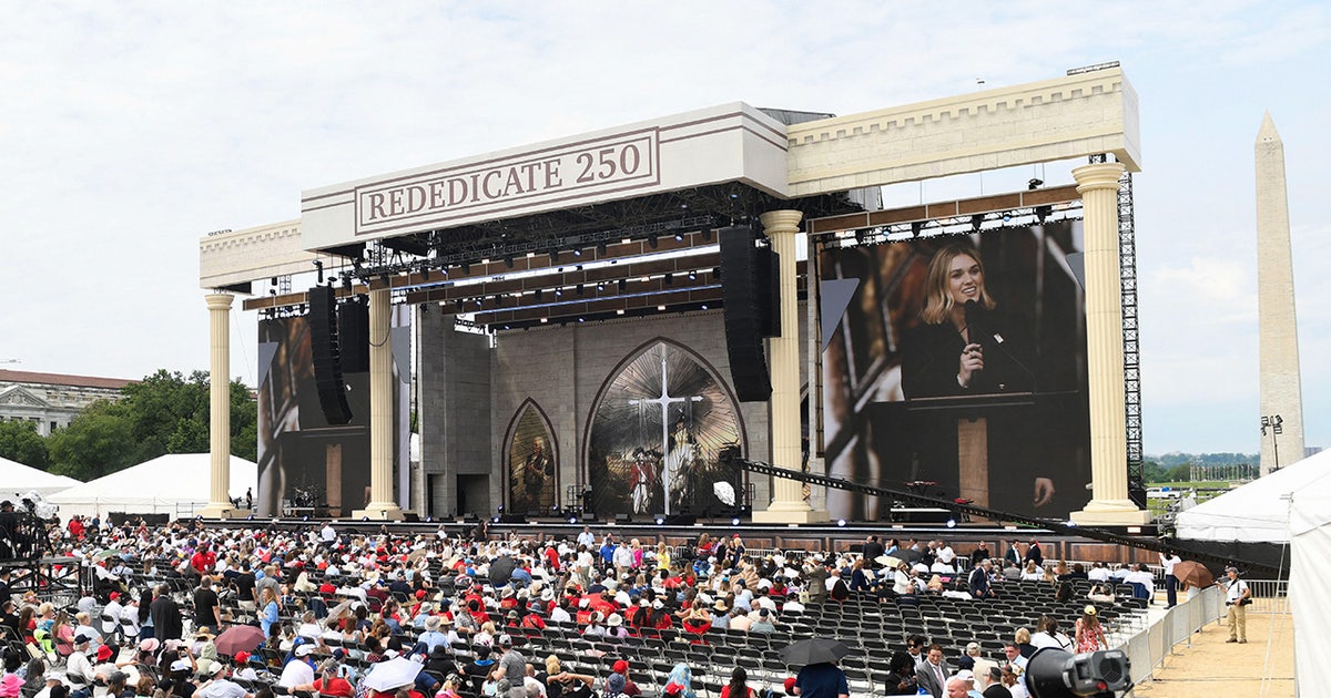 Rededicate 250 prayer rally draws thousands to National Mall